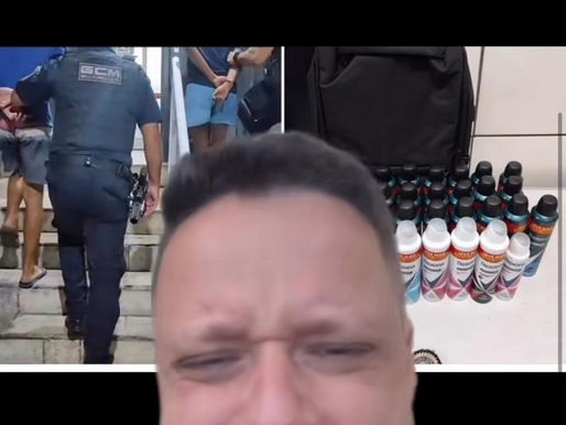 Dupla de menores de idade, furta aproximadamente mil reais em Rexona no mercado Carrefour da enseada