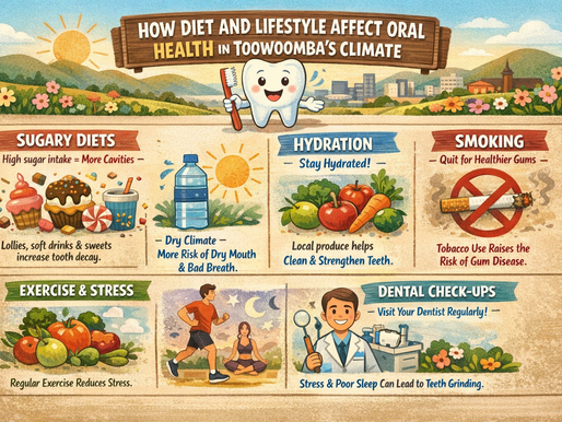 How Diet and Lifestyle Affect Oral Health in Toowoomba’s Climate