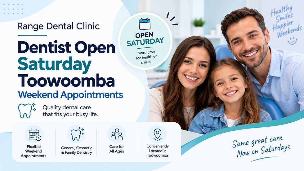 dentist open Saturday Toowoomba