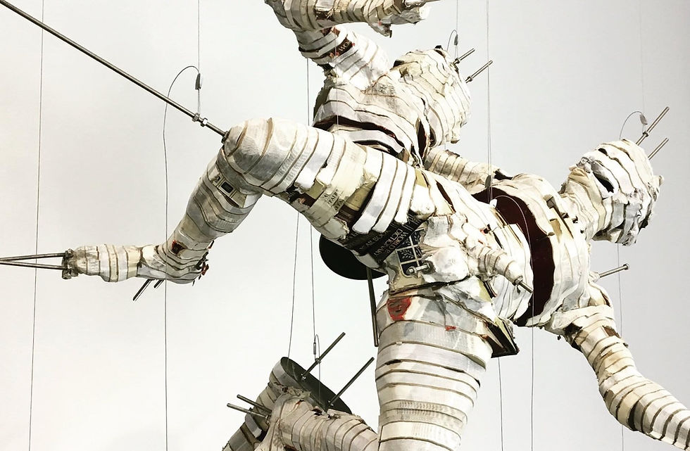 Wim Botha sculpture at the Norval Foundation