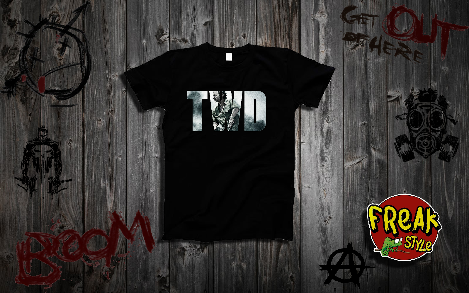 Remera The Walking Dead