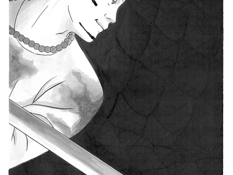 Susanoo avec le Serpent en 8 têtes sur Instagram