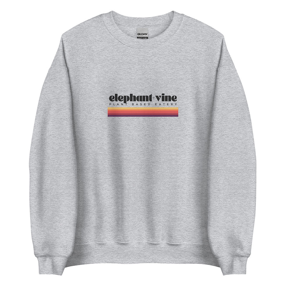Thumbnail: e+v Retro Unisex Sweatshirt  (Light Wash)