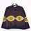 Thumbnail: navy blue velvet jacket with green evil eyes embroidered around it