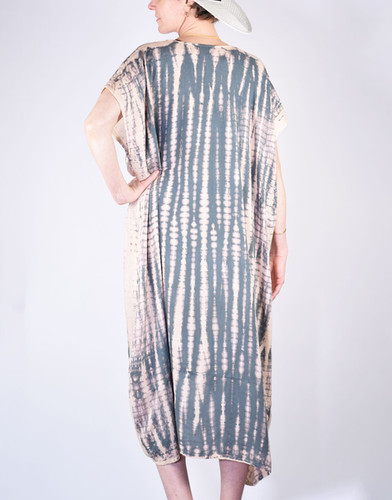 tie dye beach cover up dress Txtile Tie Dye Swim Cover Up/Dress - Warm Sand