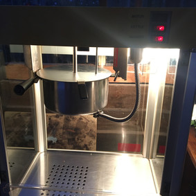 Miete optional einen Popcorn Automaten dazu