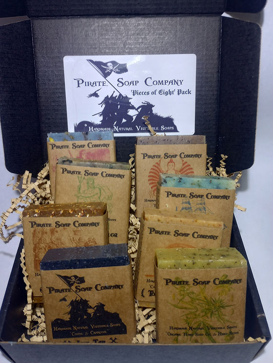 The Box Set ~ Pieces of Eight | Pirate Soap Company