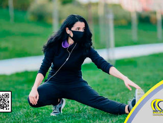 Usar máscara durante o exercício não faz mal, revela estudo