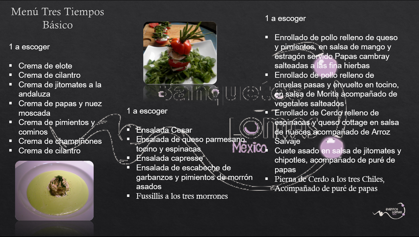 Banquetes Tres Tiempos