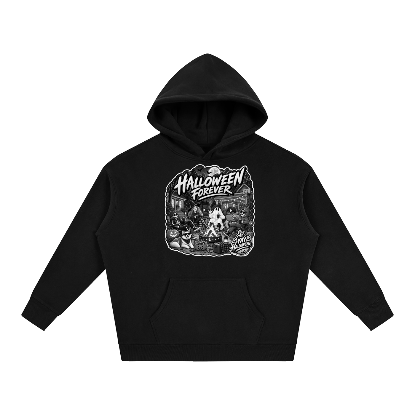 Driveway Memories Oversize Fleeced Hoodie