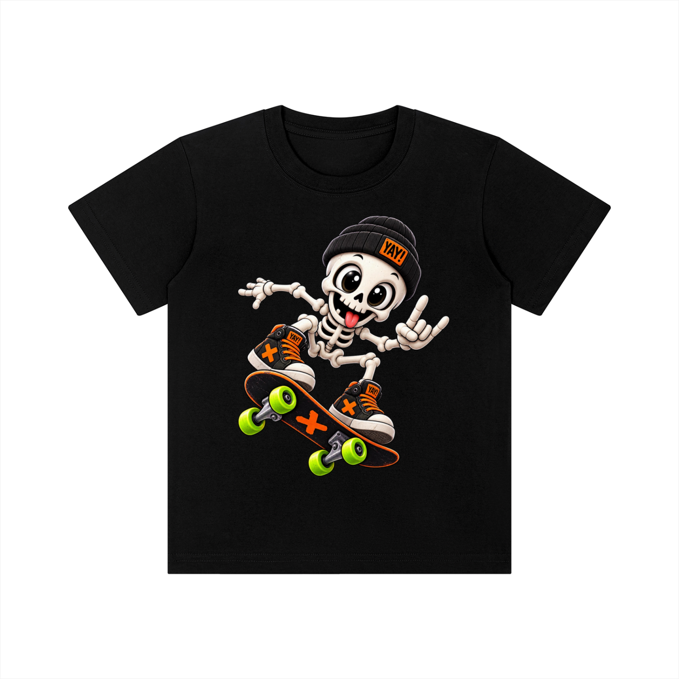 Rattle Kid's Crewneck Short Sleeve T-Shirt