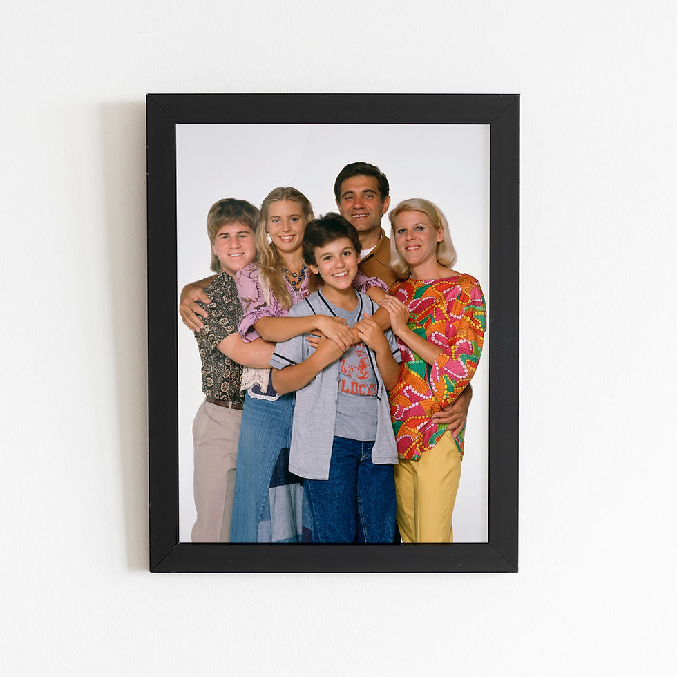 Quadro da família Arnold da série Anos Incríveis.