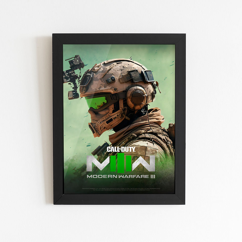 Quadro ou Poster Call of Duty - Modern Warfare - 01
