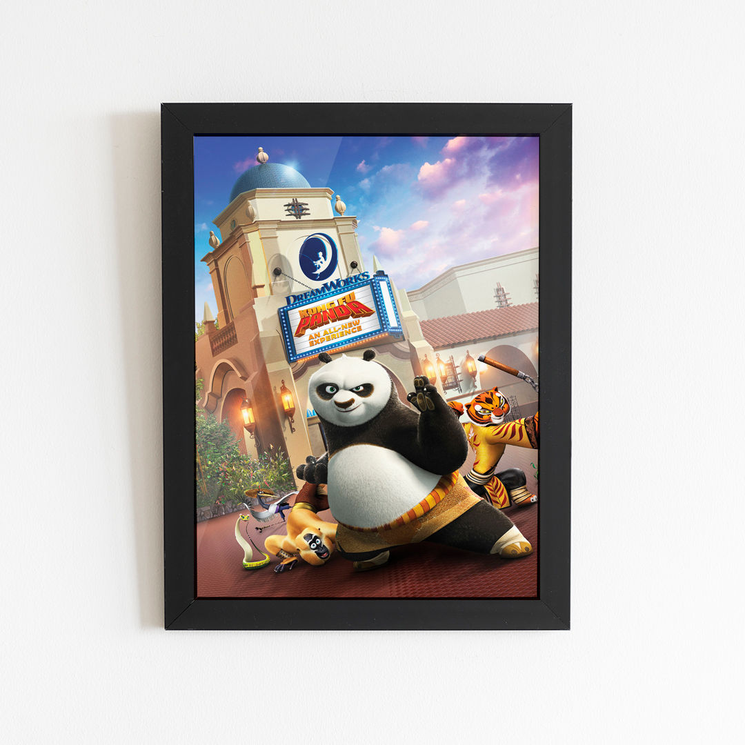 Quadro ou Poster Kung Fu Panda - 01