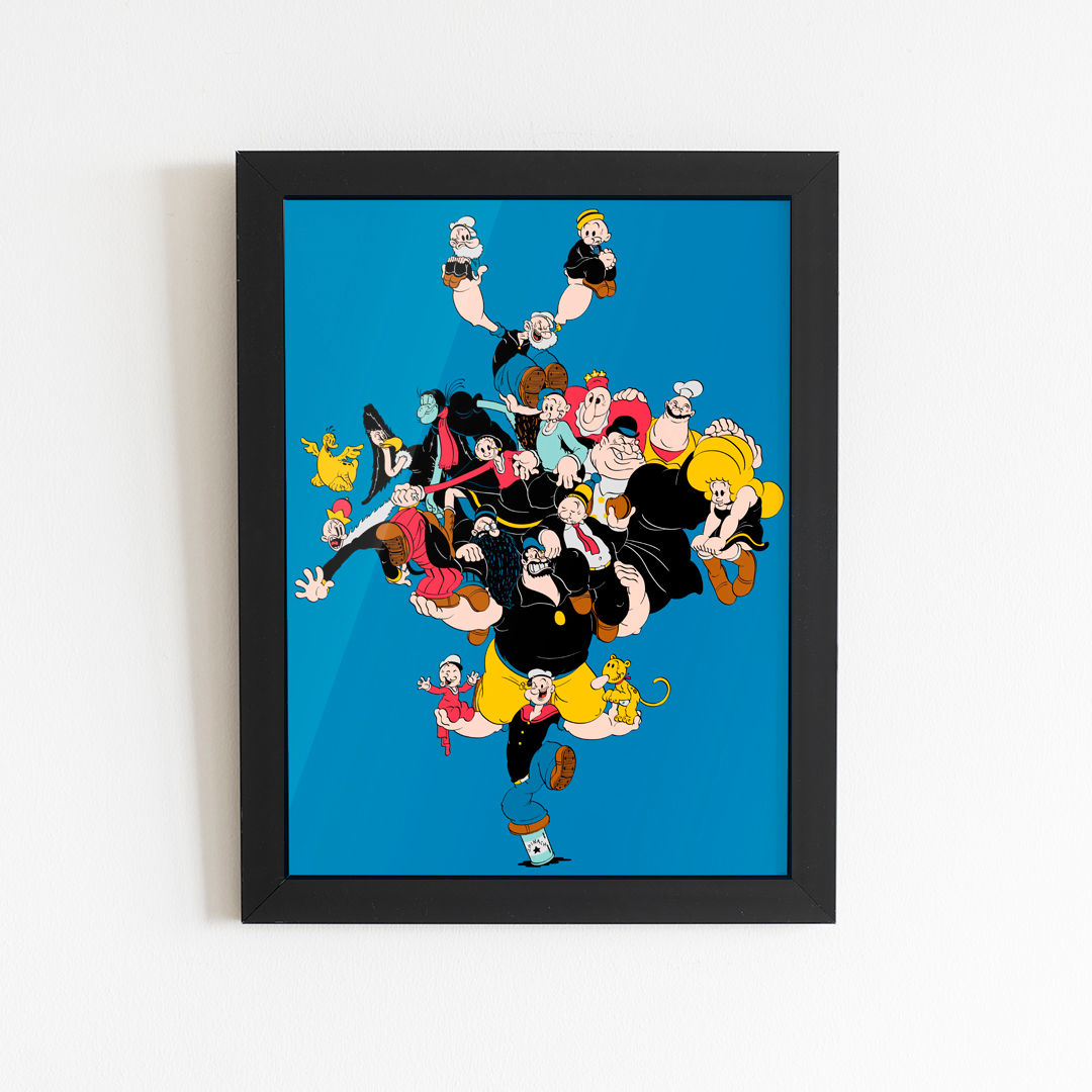 Quadro ou Poster Marinheiro Popeye - 05