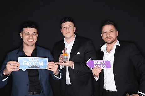 gif Photo Booth rental with wedding props