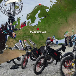 Our e-bikes at Nordkapp!