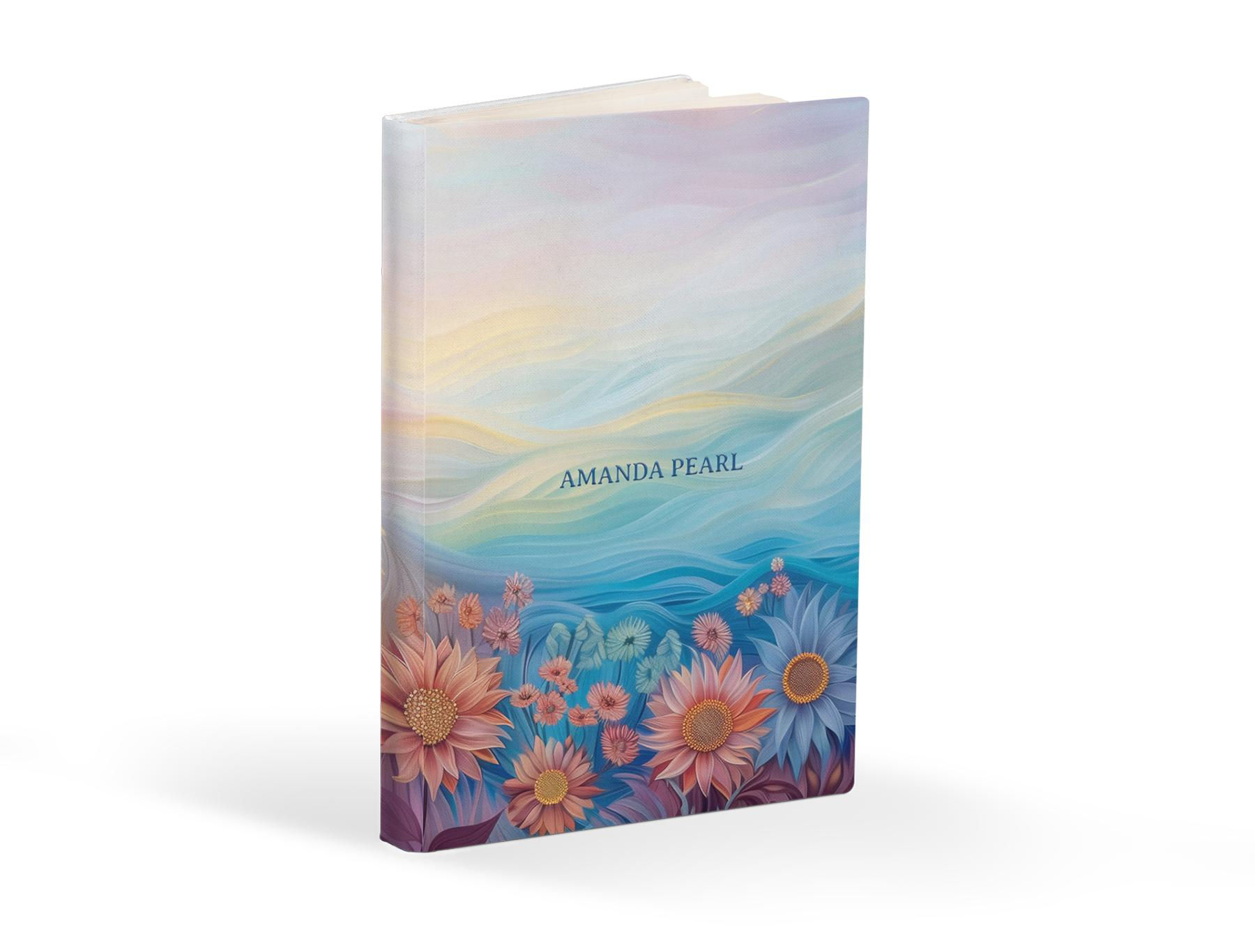 Personalized Journal Sunflower Dream, Hardcover Journal, Softcover Journal