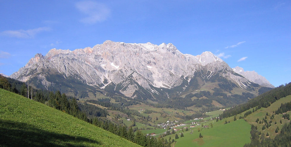 View of the Hochkönig Massif - Image by Aconcagua