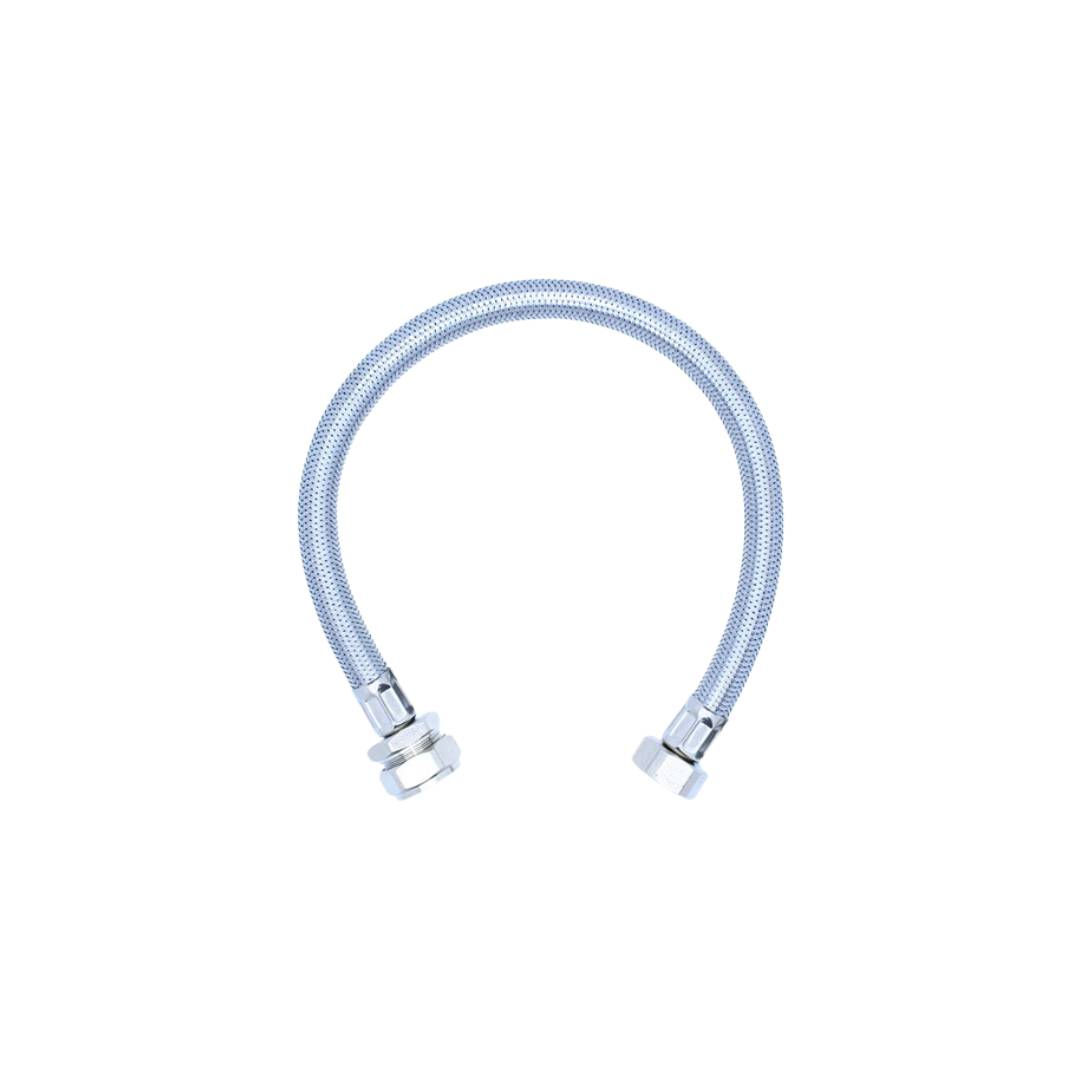 3/4" x 22mm Braided Flexible Hose 500mm Long