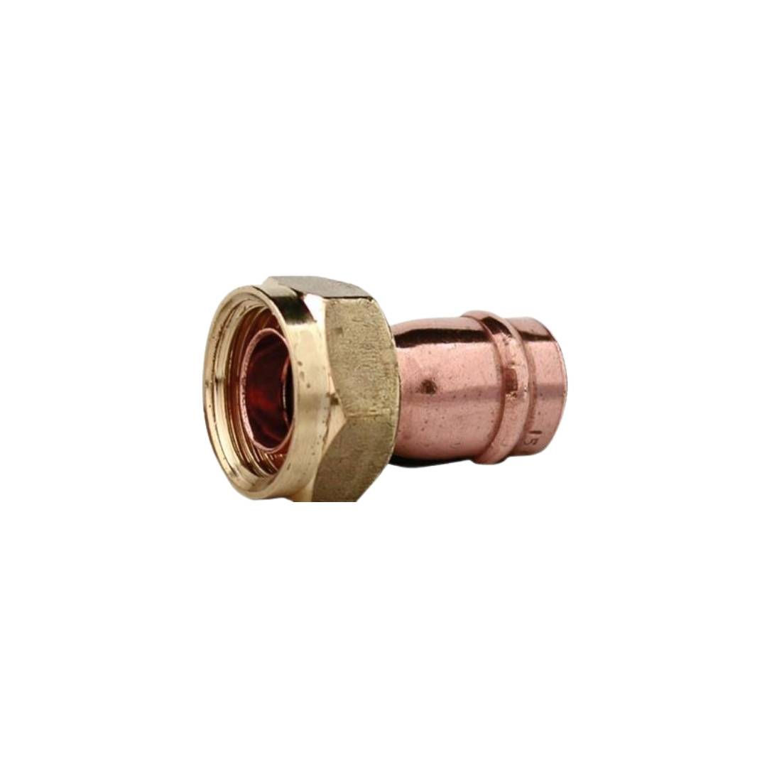 15mm x 1/2" Copper Solder Ring Straight Tap Connector