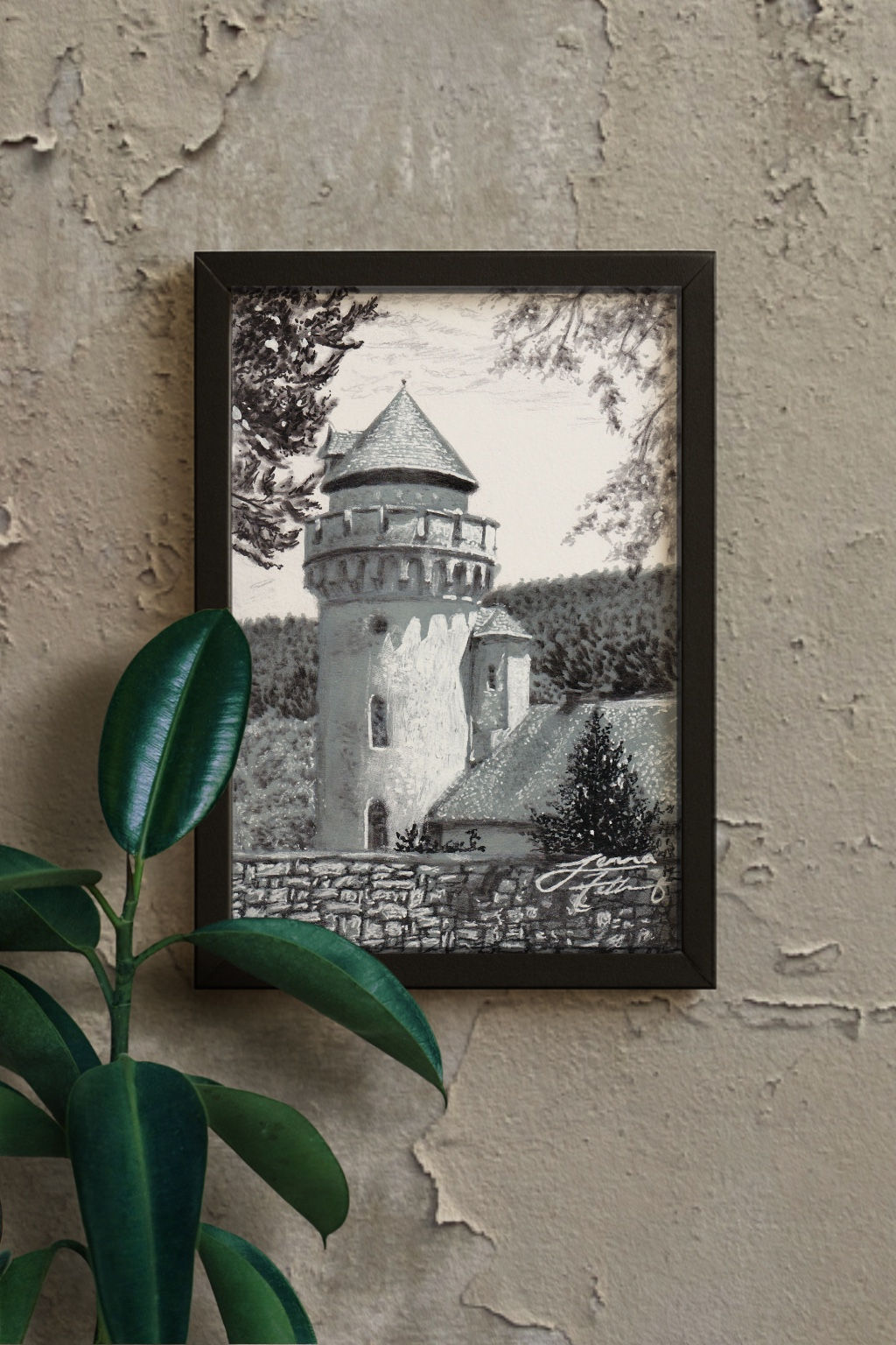 The Watchtower of Stillness Print