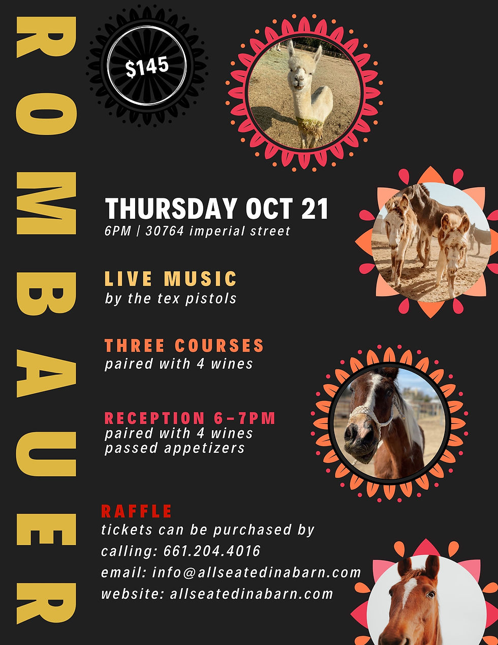 Rombauer Wine Dinner