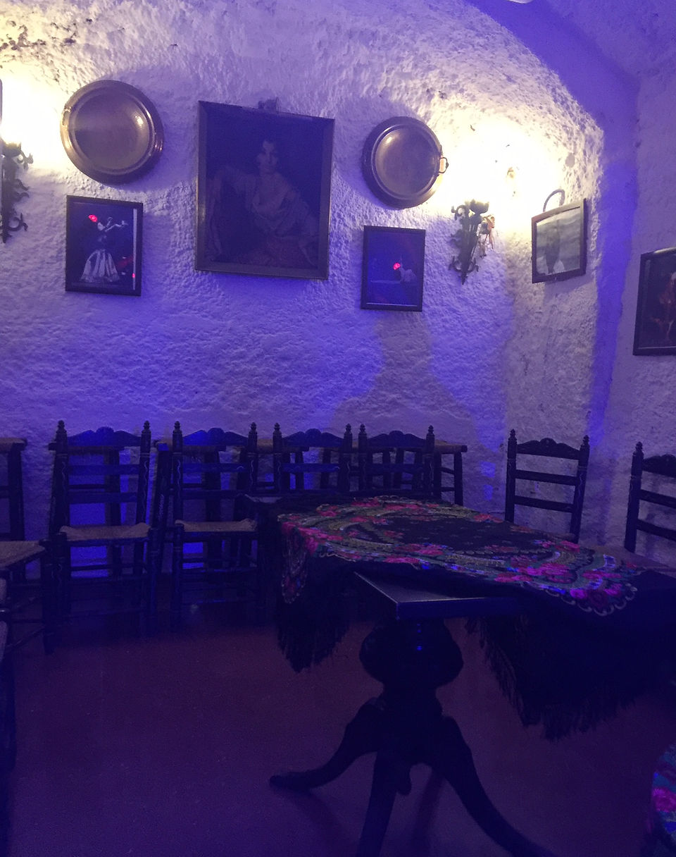 Zambras nas Grutas de Sacromonte
