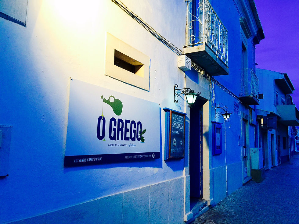 O Grego, Loulé, restaurante grego no Algarve