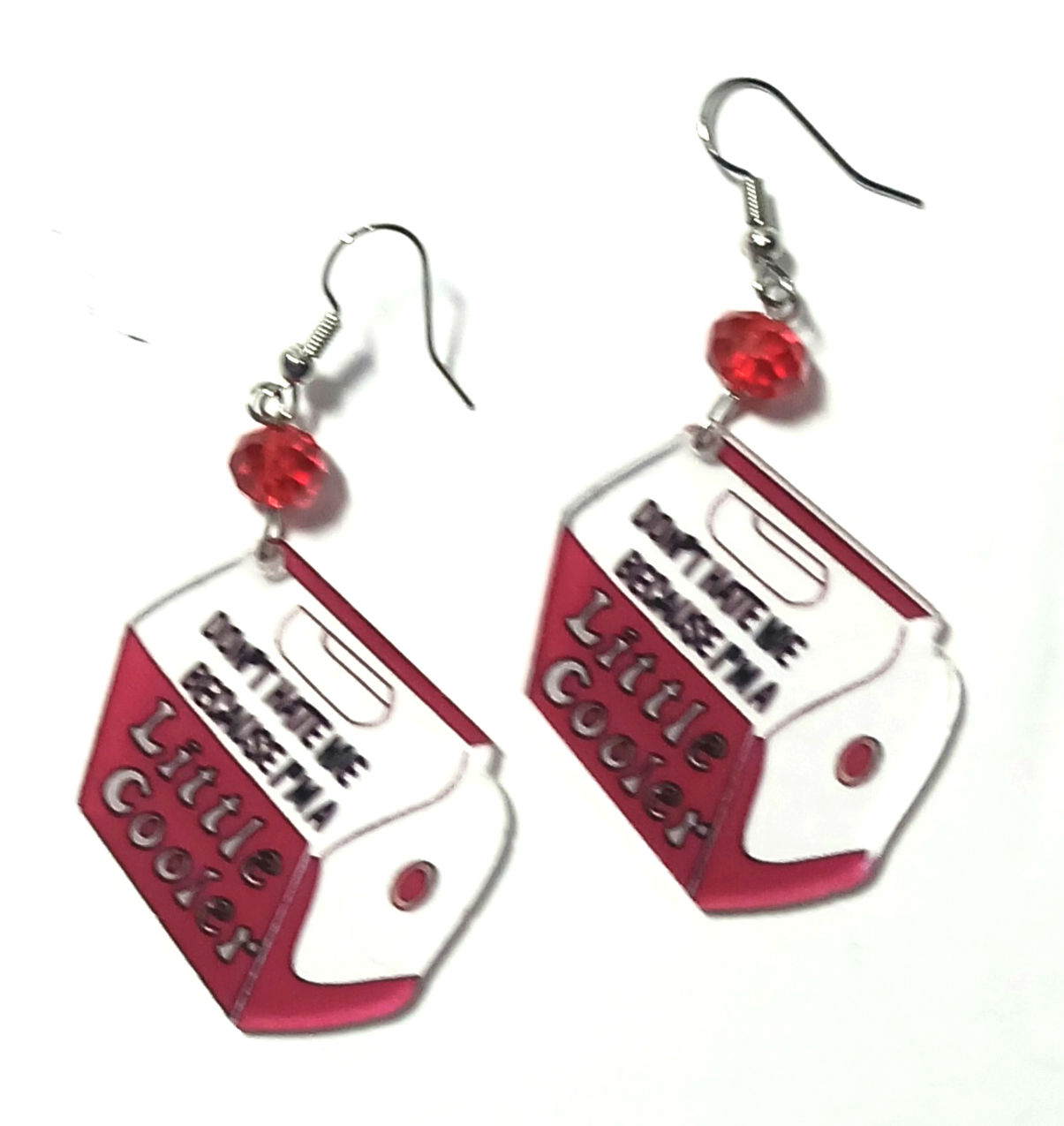 Where did you get those FUN earrings?/little cooler