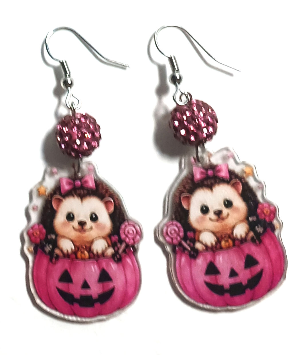 Where did you get those Halloween Earrings/ Hedge hog