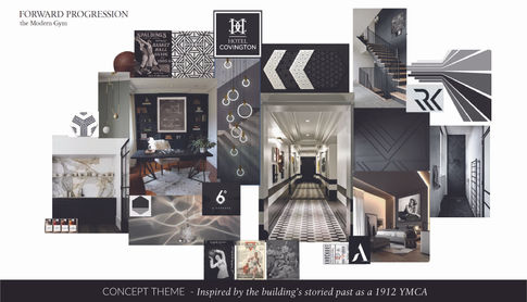 Hotel North Inspired theme