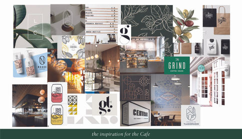Inspiring Cafe Theme Board