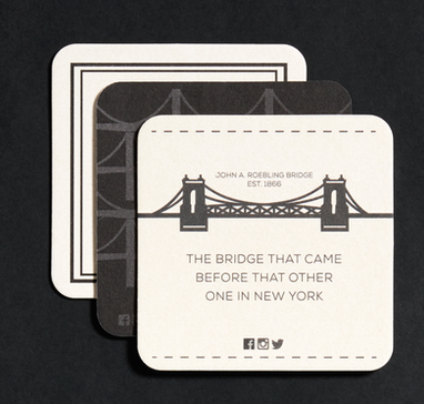 Hotel Covington bar coasters