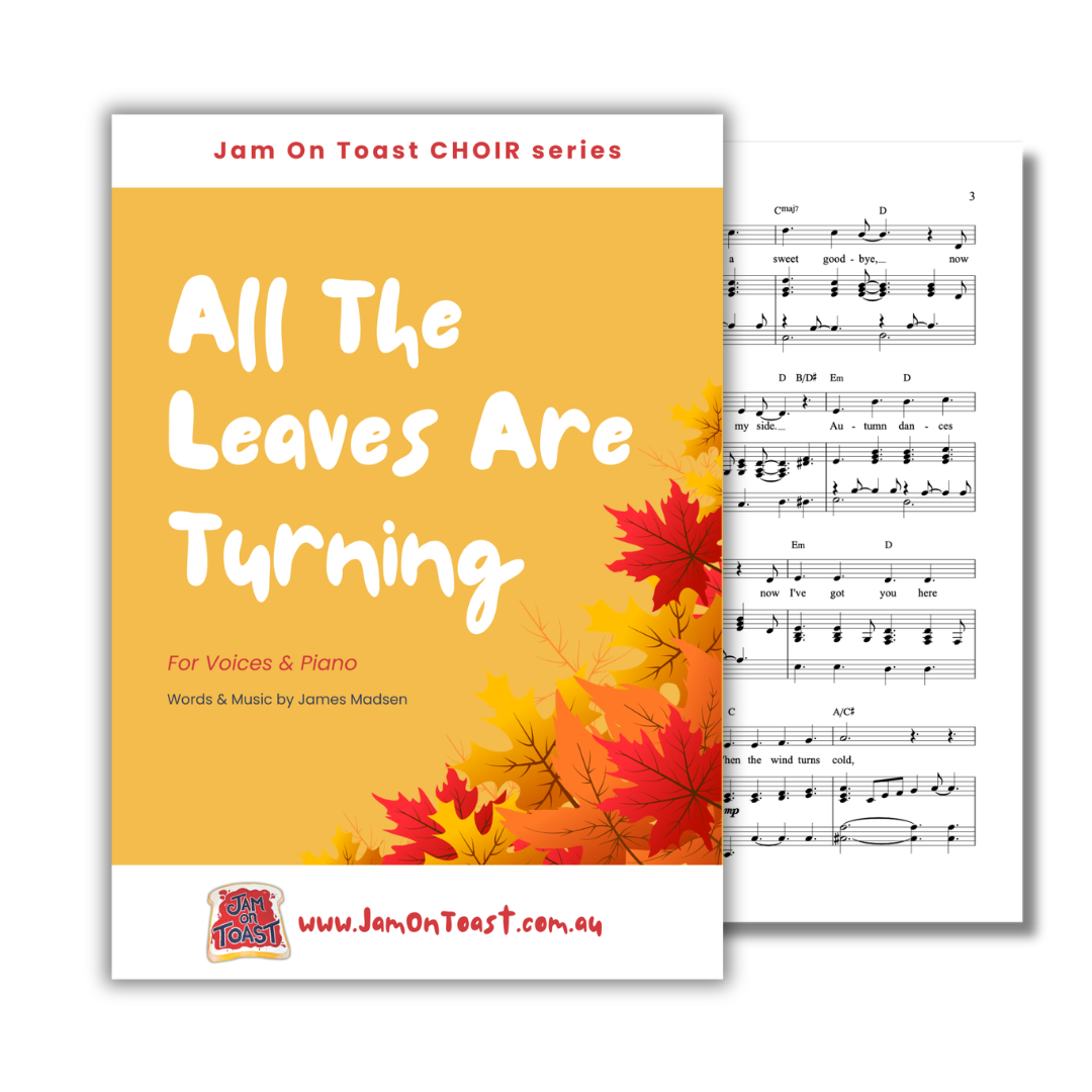 All The Leaves Are Turning - CHOIR Digital Score