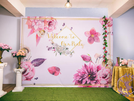 麋鹿小姐婚禮背板～全台可寄送囉