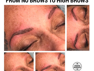 From No Brows to High Brows!