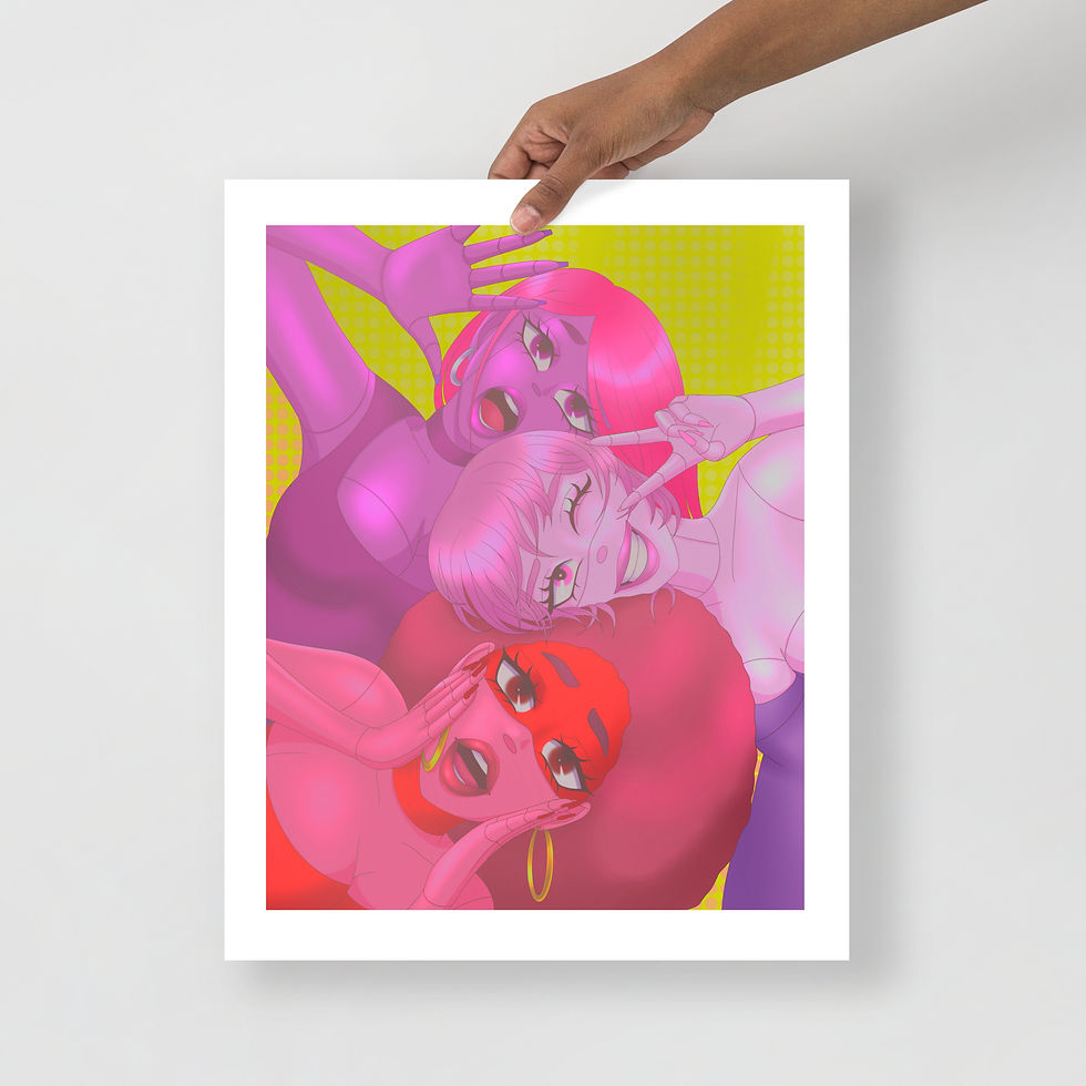 Thumbnail: Love Bots Print