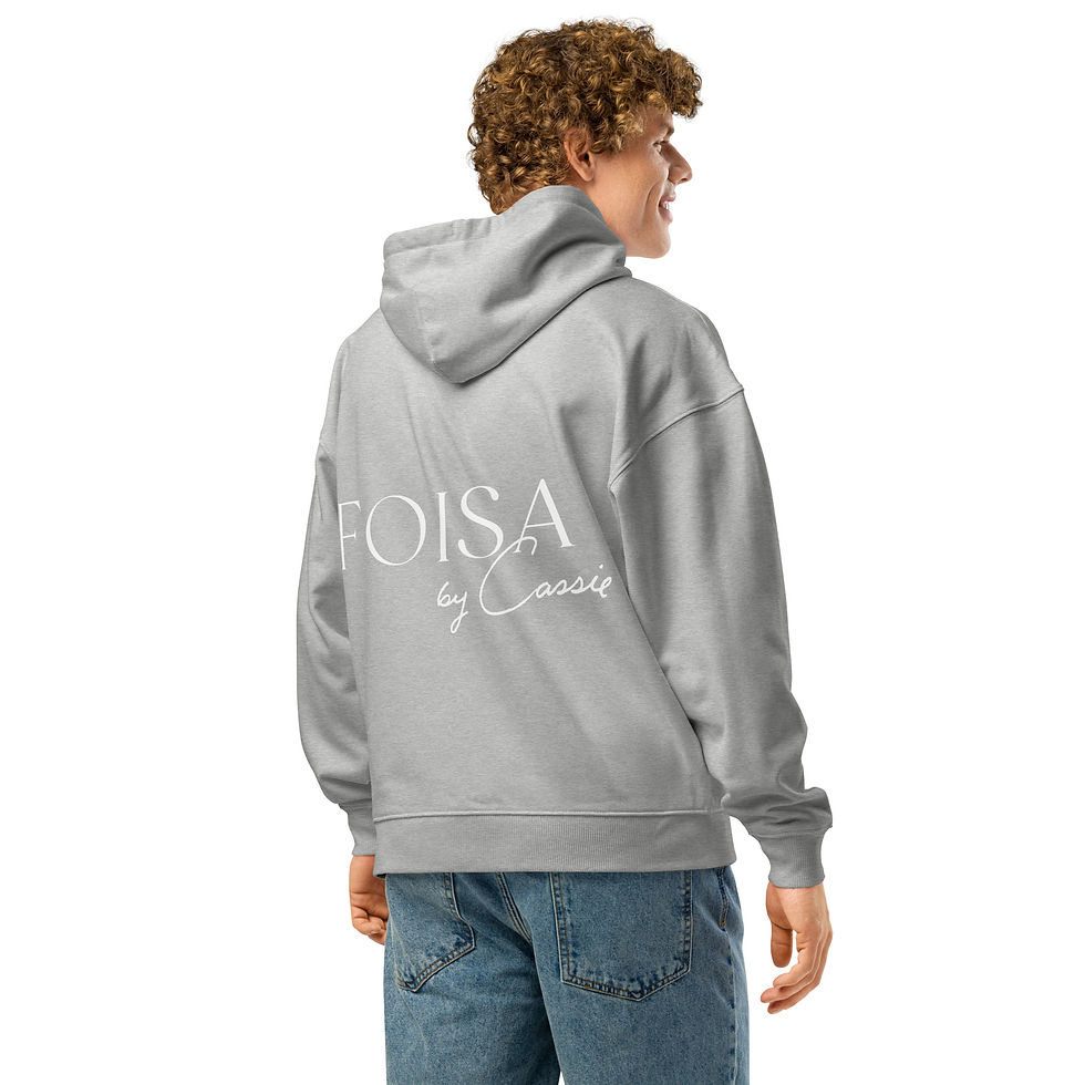 Thumbnail: Unisex organic relaxed hoodie