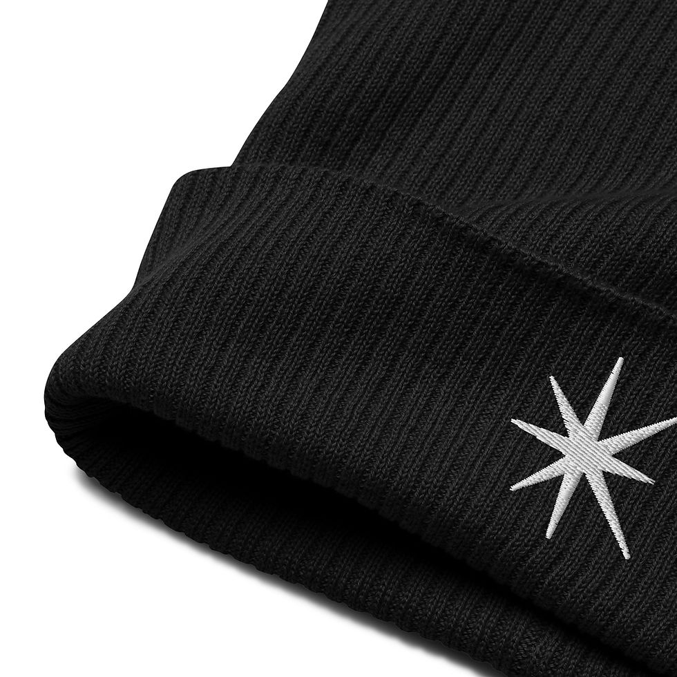 Thumbnail: Organic ribbed beanie