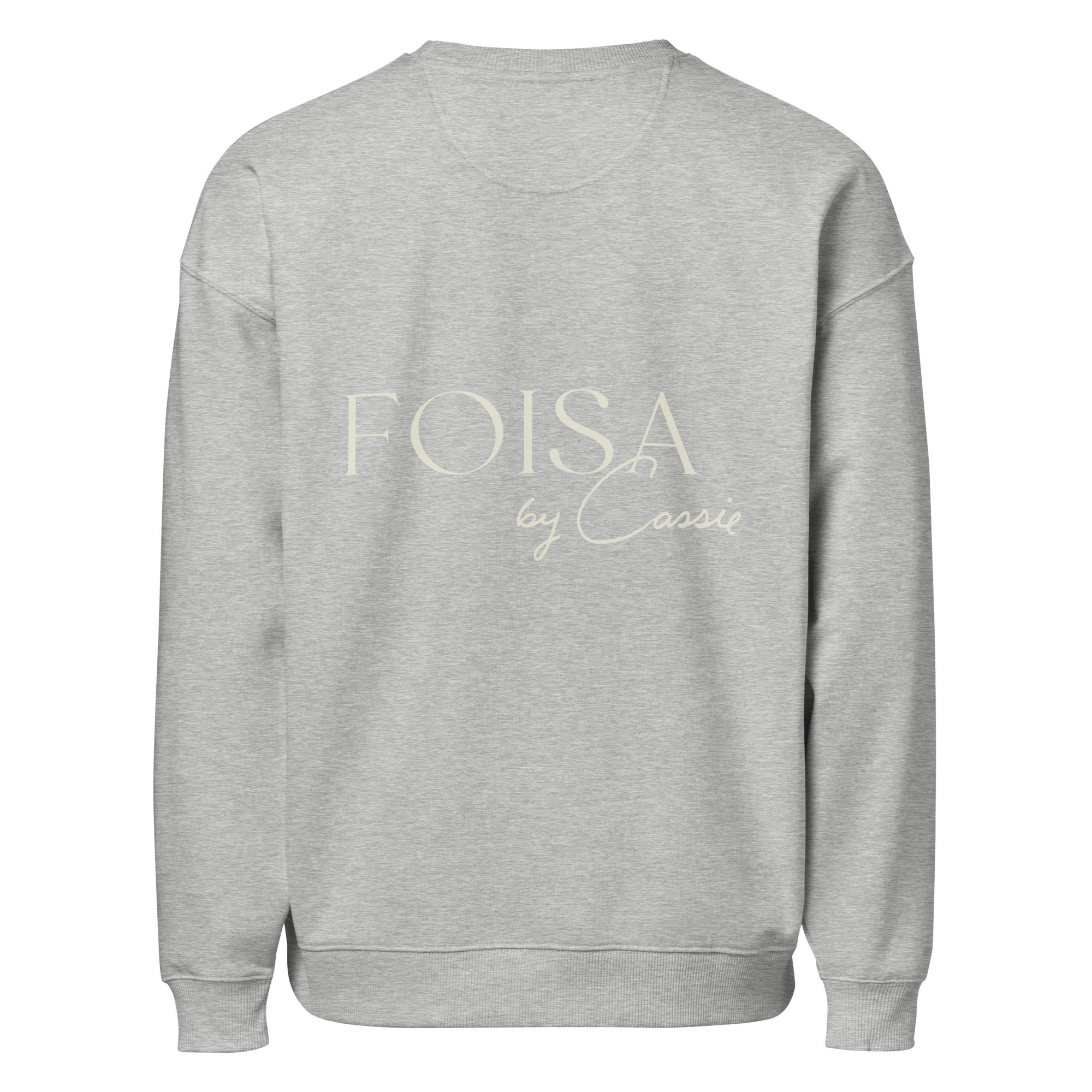 Unisex organic oversized sweatshirt