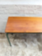 Thumbnail: Vintage French Double School Desk