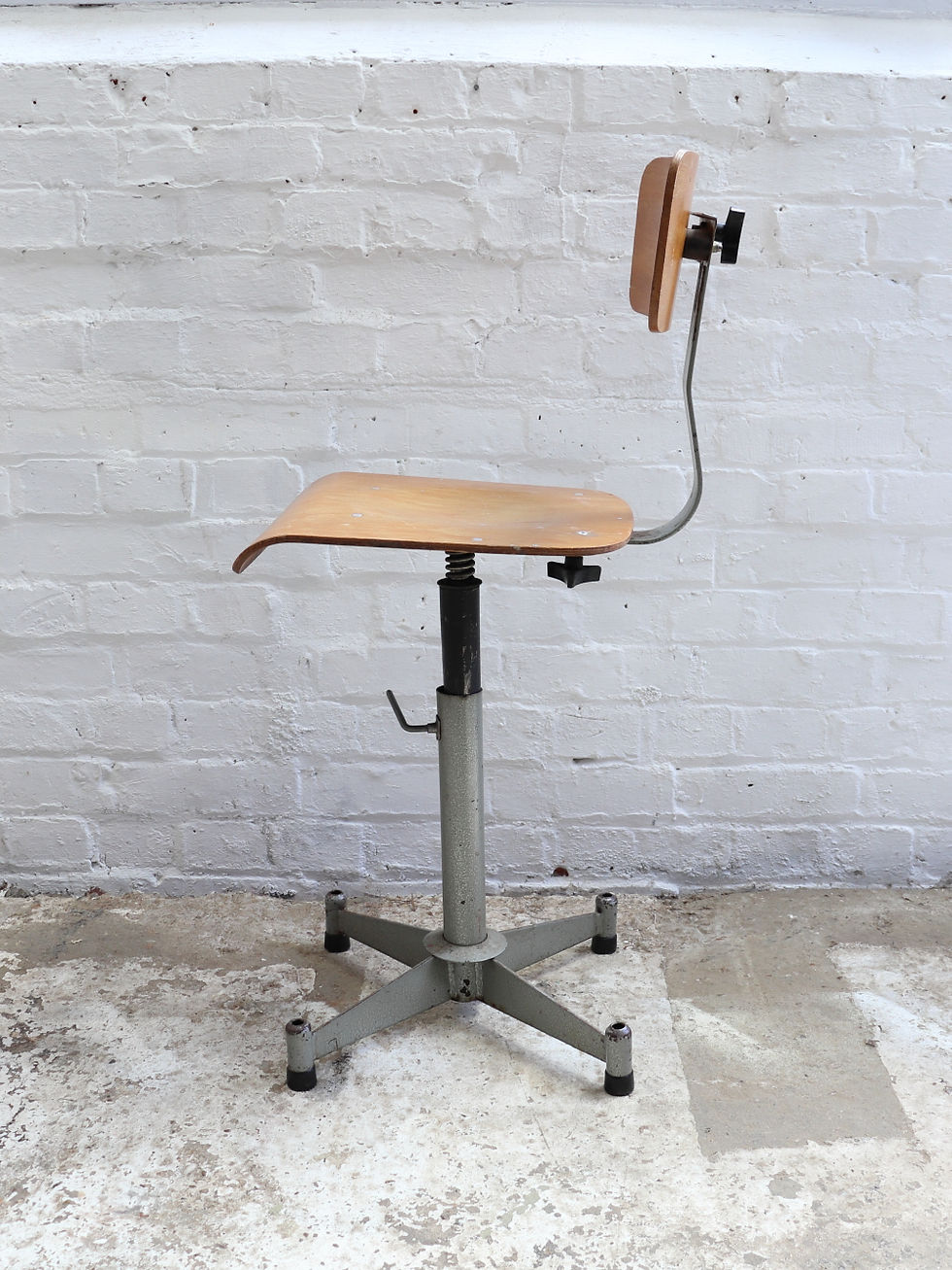 Thumbnail: Lovely Vintage French Industrial Chair