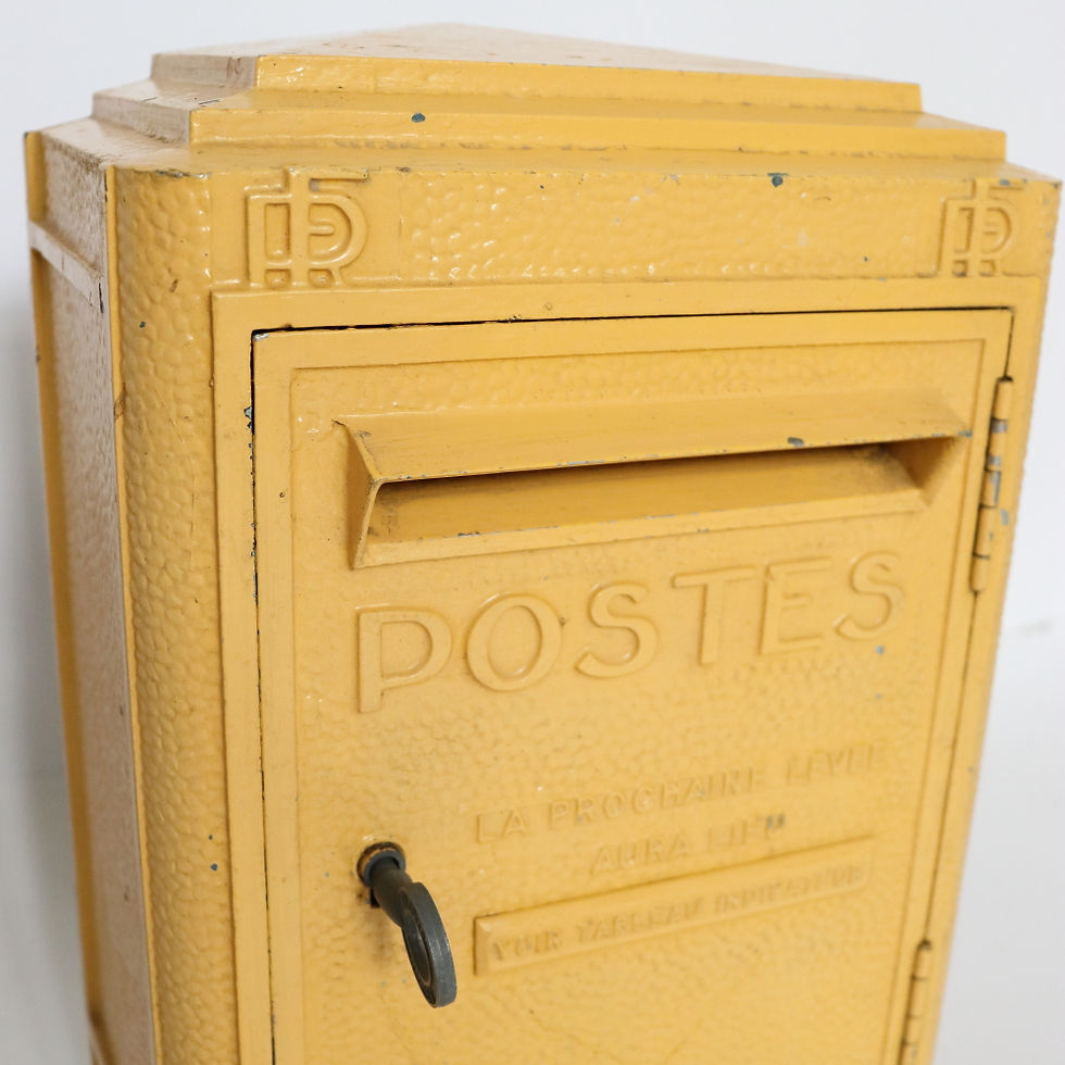 Thumbnail: Rare La Poste 1960s French Post Box With Key!