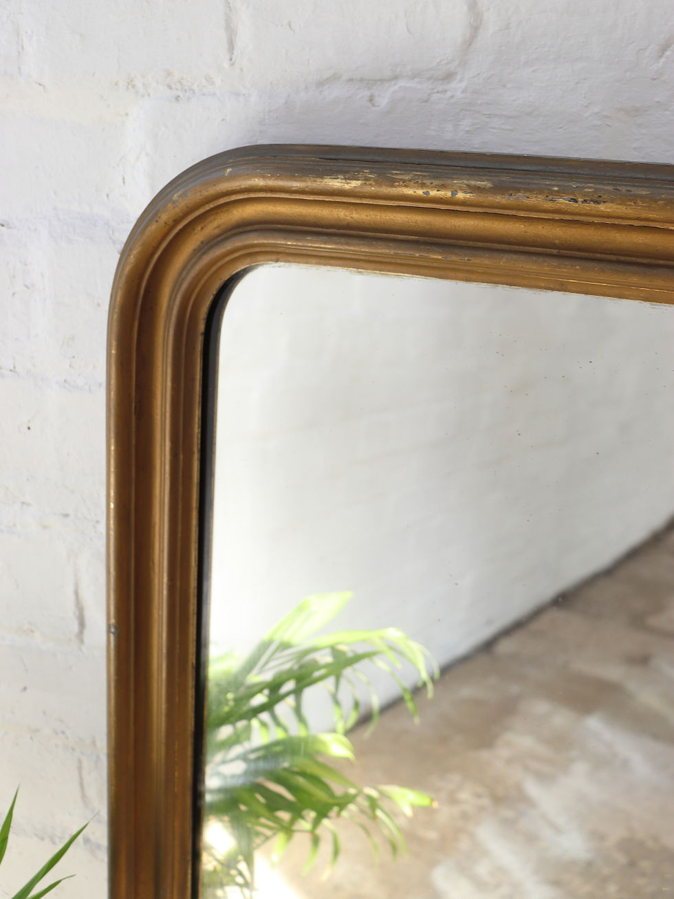 Thumbnail: Beautiful Antique French Wall Mirror