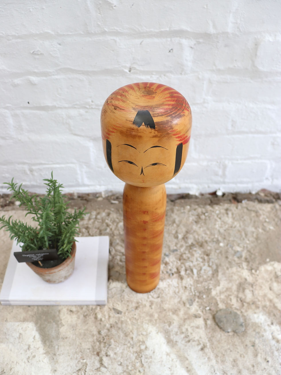 Thumbnail: Large Traditional Kokeshi Japanese Wooden Doll