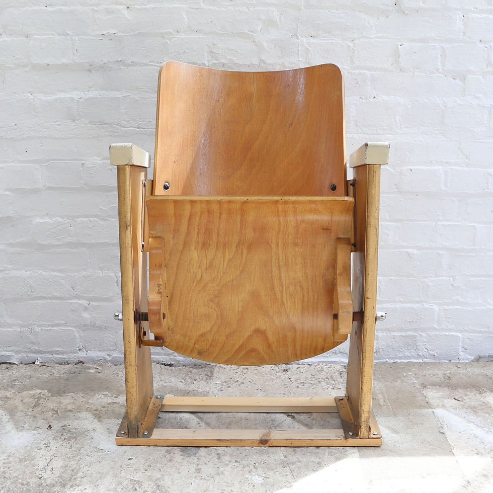 Thumbnail: Mid Century Single French Theatre Seat
