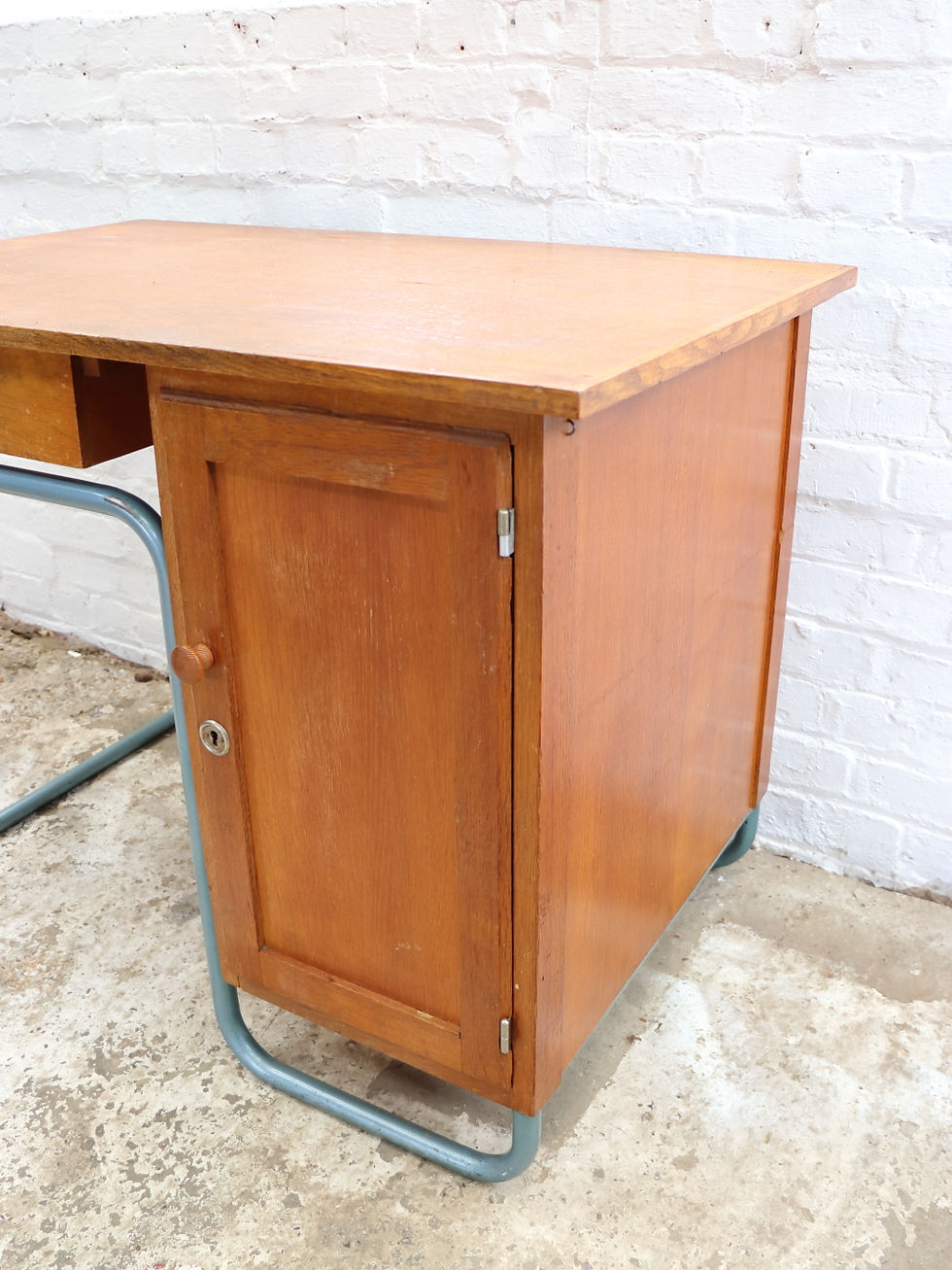 Thumbnail: Lovely Vintage French School Desk