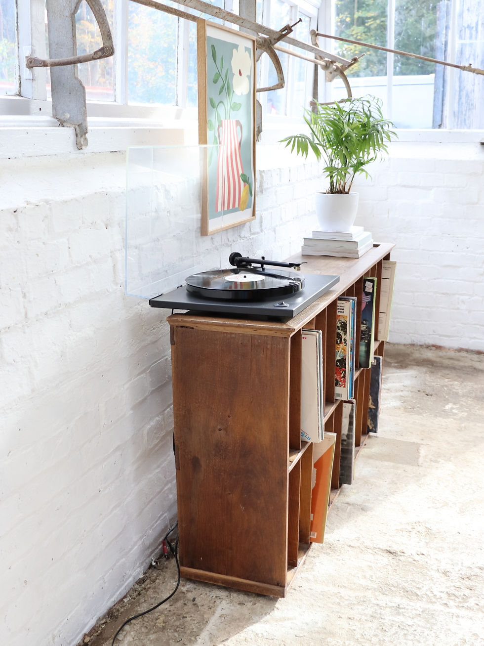 Thumbnail: Vintage French Shop Shelving Unit
