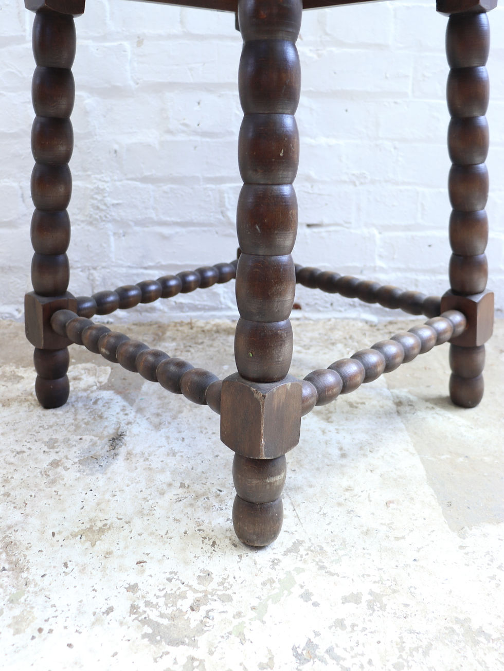 Thumbnail: Vintage French Bobbin Table